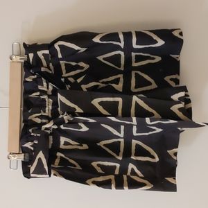 Anthropologie Corey Lynn carter cotton paperbag print tie waist shorts XS NWT